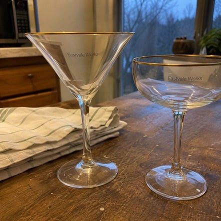 Custom Coupe Glasses